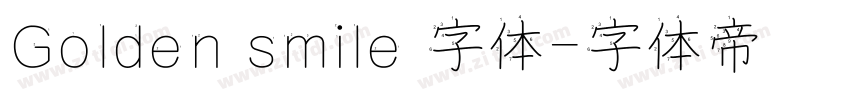 Golden smile 字体字体转换